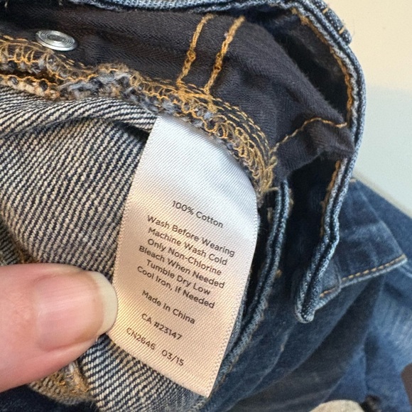 Talbots Flawless 5 Pocket Boyfriend Jeans Size 6 GUC 0422 - Picture 9 of 9